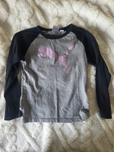 Puma Long sleeved shirt size 5/6  5T/5