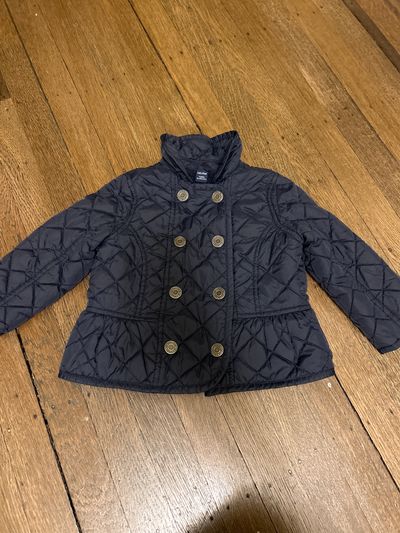 Baby Gap Navy Quilted Jacket 18-24 Months
