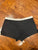 Unknown Black cotton shorts Florida on front south beach on rear Women's - L