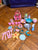 Baby doll accessories food bottles