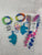 Brand New pop bracelets, keychains and critter Brand New pop bracelets, keychains and critter