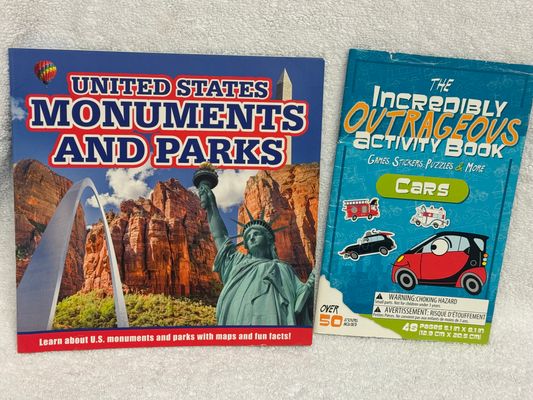 New kids books. Covers bent a little on one New kids books. Covers bent a little on one