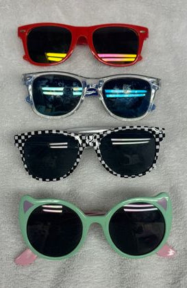 4 Pairs of Baby/Toddler Sunglasses. So cute! 4 Pairs of Baby/Toddler Sunglasses. So cute!