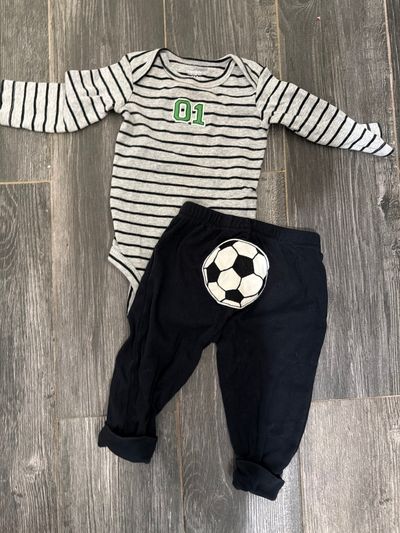 Carters Soccer Outfit  6 Months