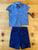 Talihari Navy top and shorts new with tag 18 Months