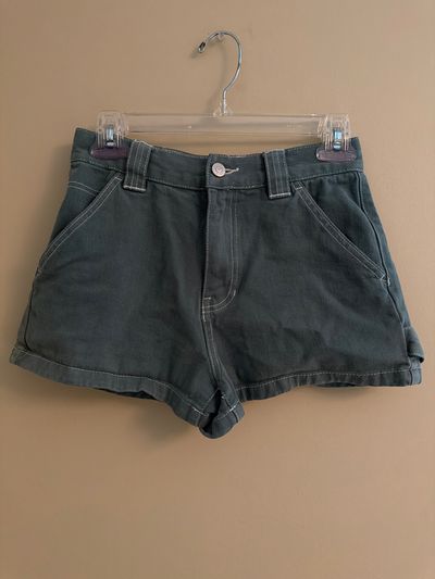 PacSun Green Stone Jean Shorts Size 25 Women's - S