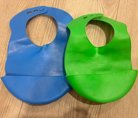 Tomme Tippy Bib set 2 silicone bibs