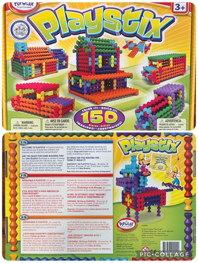 LIKE NEW PLAYSTIX Building
