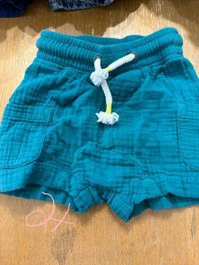 Cat n jack Teal shorts 2T