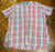 Nautica  plaid   4xl button down dress shirt tall  Men's - 4X