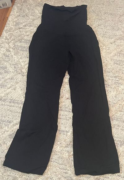 Motherhood maternity black pants Rayon pants with spandex waist. Great condition. SFPF home Women's - S