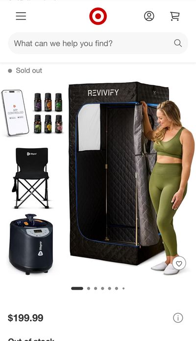 Brand new life pro revivify mini portable steam ro Retail $199 so many benefits and collapses for easy storage