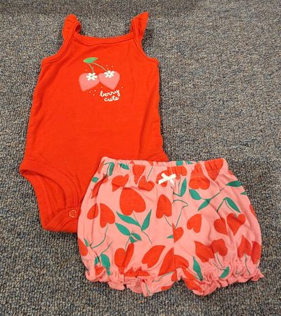 Carter's Summer set, 1 of 2, twins 3 Months