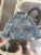 Old Navy denim jacket with heart pockets 12-18 Months