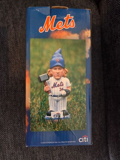 Brand New 2016 Noah Syndergaard Garden Gnom New york mets