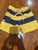 Hanna andersson Striped swim trunks lined 4T/4