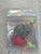 Brand New Handmade Dog Tag Paw Print heart necklac Blue/pink