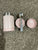 Thermos Light pink thermos with collapsible spoon