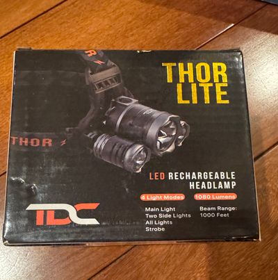 Brand new Thor lite headlamp retail over $20