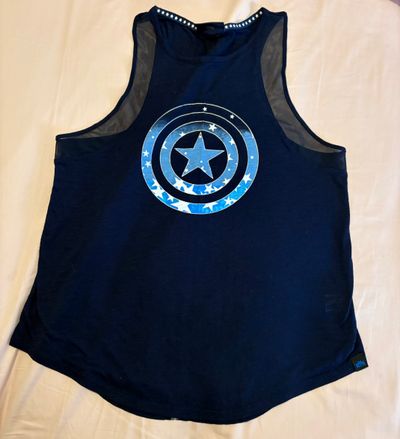 Captain America Navy tank Junior XL - 13