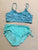 Old Navy bikini top size 8 Justice bikini bottoms size 8 7-8