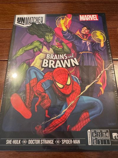 Brand new sealed, Marvel brain and brawn game