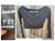 Shein black ribbed snap front crop top Black stretch long sleeve crop top w snap detail Junior S - 3