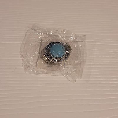 Paparazzi  Silver Turquoise Multisize Ring