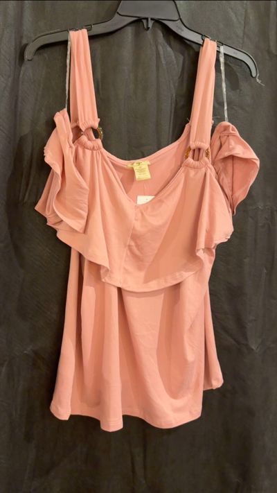 NYC PINK SLEEVE LESS TOP Women's - XXL