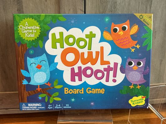 Peaceable Games Hoot Owl Hoot cooperative game - ages 4+