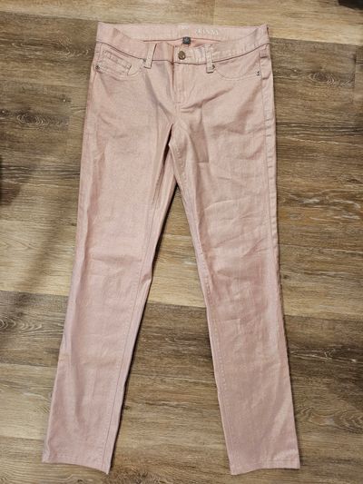 Ny and company Skinny pink sparkle jeans Women's 4
