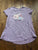 Under Armour size, large purple T-shirt  10-12
