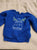 Babygap blue fleece sweater moose 3T