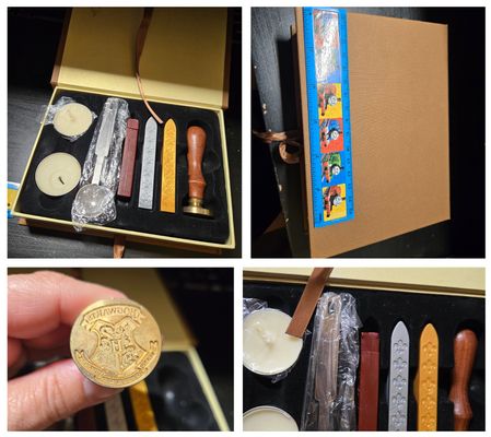 Hogwarts was stamp kit used 1 time