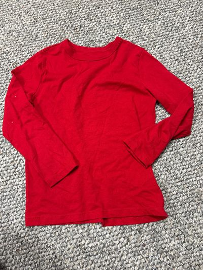 Wonder nation Boys red long sleeve shirt 7-8