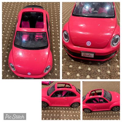 Barbie VW Barbie pink convertible