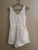 American Eagle White Romper Shorts Women's - S