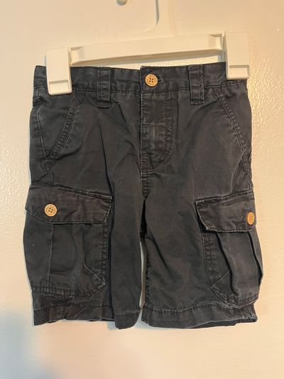 Lucky Brand Black Cargo Shorts 2T