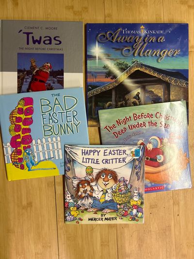 Set of 5 Christmas and Easter