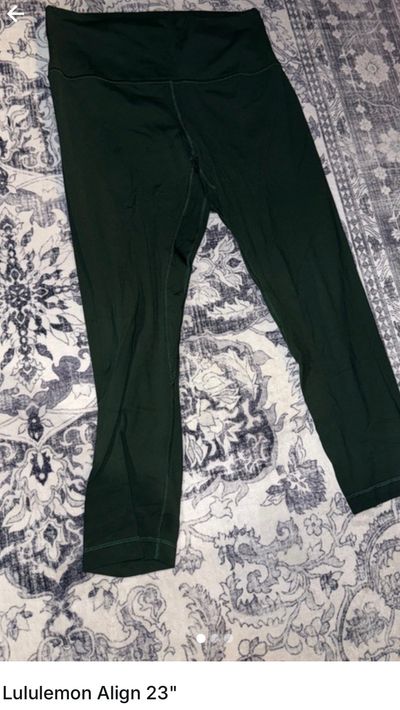 Lululemon Align 23" forest green size 10 Women's - L