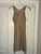 Calvin Klein Size 10, tan v-neck, sleeveless dress/top Women's - M