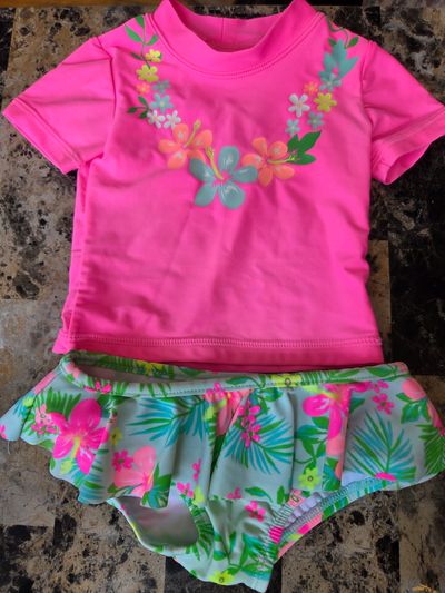Carters 2 piece bathing suit  12 Months