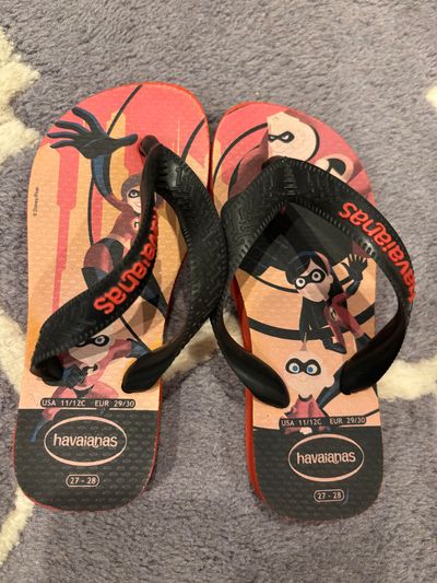 Havaianas 9 Incredibles flip flops 12 (Lil' Kid)