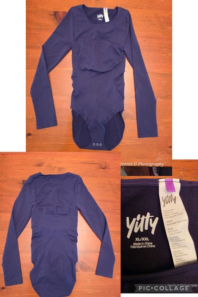Yitty NWOT Nearly Naked Long Sleeve Bodysuit Women's - XL