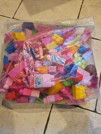 Large Bag of Kids Building Blocks