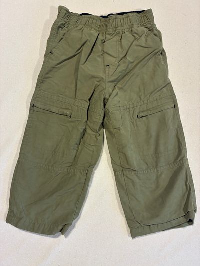 Faded Glory Green pants, runs big 24 Months
