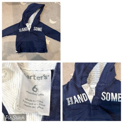 Carters HandsomeLong sleeve sweatshirt 6 Months