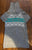 Take out Grey ss snowflake turtleneck sweater 14-16