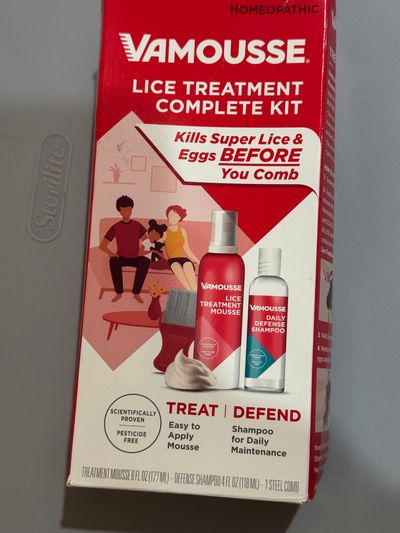 Vamousse Complete Lice Kit with Treatment Mousse Vamousse Complete Lice Kit with Treatment Mousse andDaily Shampoo