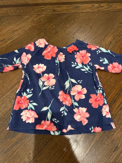 Carters Floral short sleeve top 18-24 Months